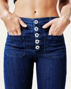 Ramy Brook Cindy High-Rise Flare Jean