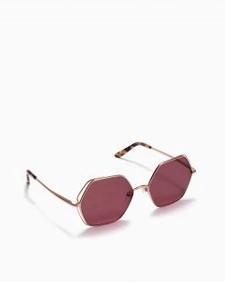 Ramy Brook St. Tropez Hexagon Sunglasses Shop All