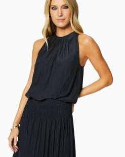 Ramy Brook Shop All Audrey Smocked Midi Dress