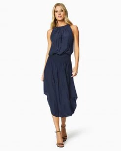 Ramy Brook Shop All Audrey Smocked Midi Dress