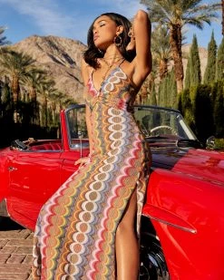 Ramy Brook Myrtle Slit Maxi Dress