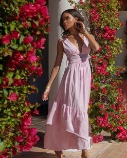 Ramy Brook Vendala V-Neck Maxi Dress