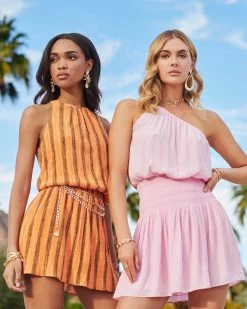 Ramy Brook Leah One Shoulder Mini Dress