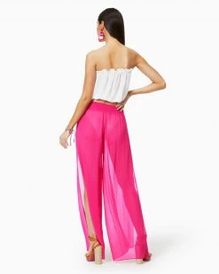 Ramy Brook Shop All Textured Athena Palazzo Pant