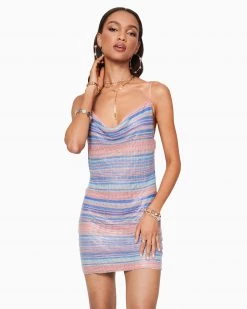 Ramy Brook Charlene Chainmail Mini Dress Sale