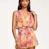 Ramy Brook Printed Tanya Coverup Romper