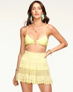 Ramy Brook Max Coverup Mini Skirt New Swim