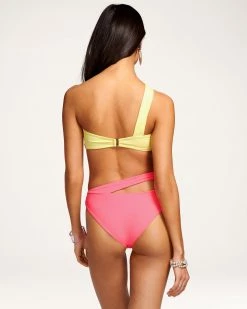 Ramy Brook Darren One-Shoulder Bikini Top New Swim 7 Ramy Brook Darren One-Shoulder Bikini Top New Swim