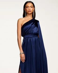 Ramy Brook Athena One-Shoulder Maxi Dress