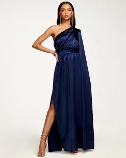 Ramy Brook Athena One-Shoulder Maxi Dress