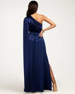 Ramy Brook Athena One-Shoulder Maxi Dress