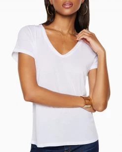 Ramy Brook Shop All Dani Scoop Neck Tee