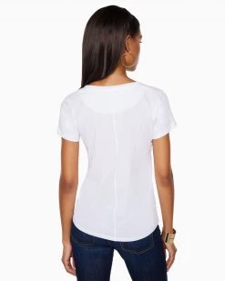Ramy Brook Shop All Dani Scoop Neck Tee