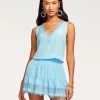 Ramy Brook Ocean V-Neck Mini Dress All New Arrivals
