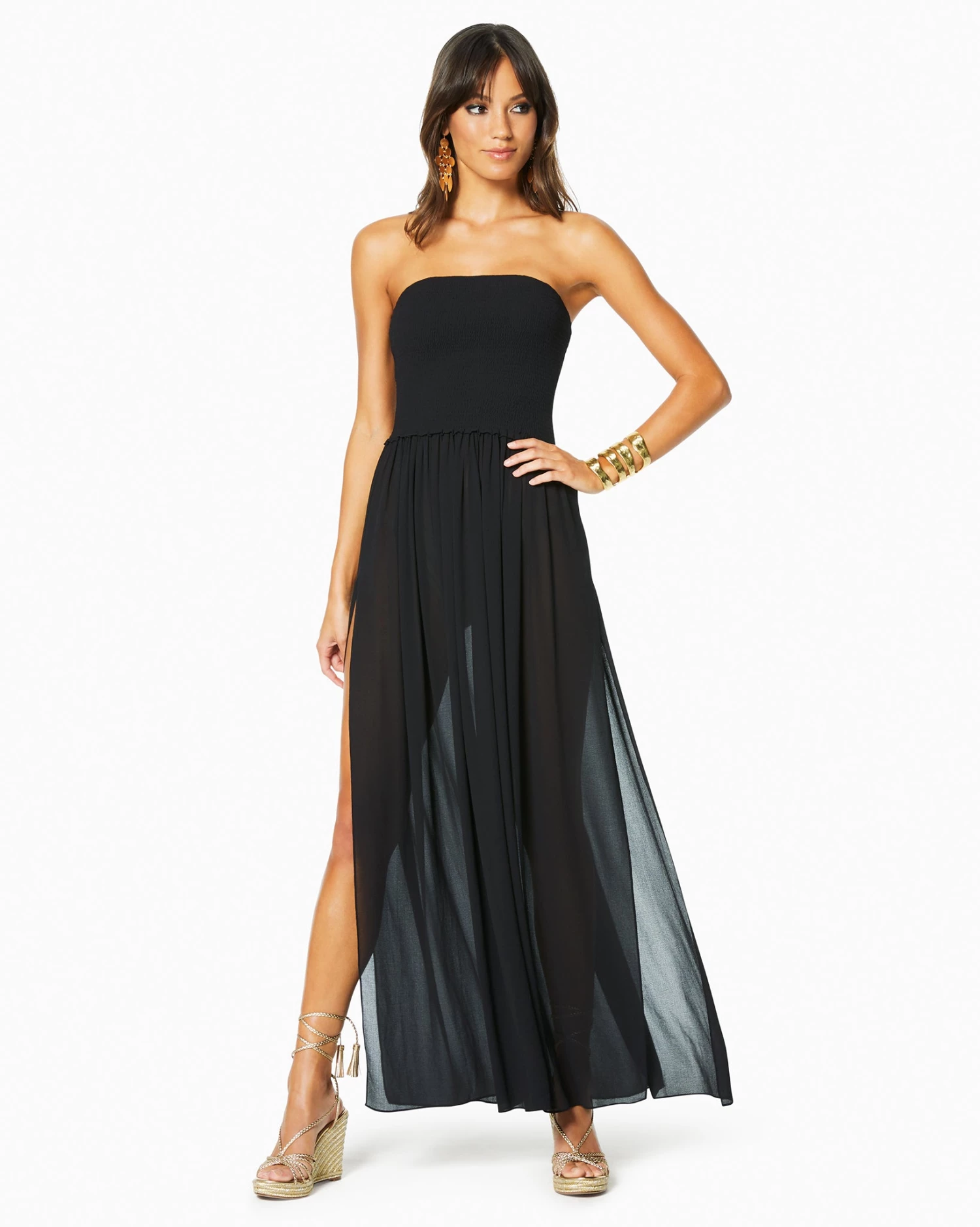 Ramy Brook Shop All Calista Coverup Maxi Dress