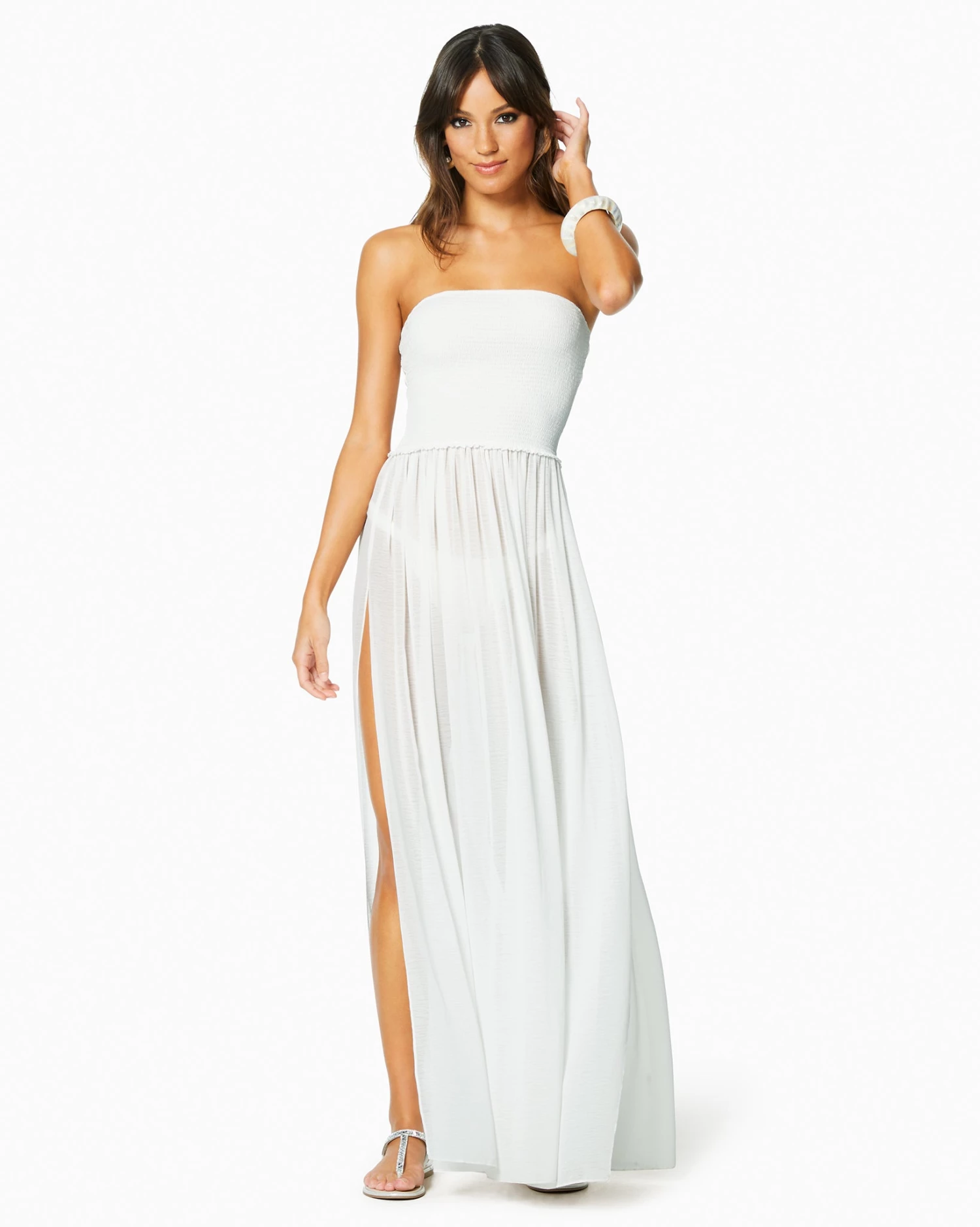 Ramy Brook Shop All Calista Coverup Maxi Dress