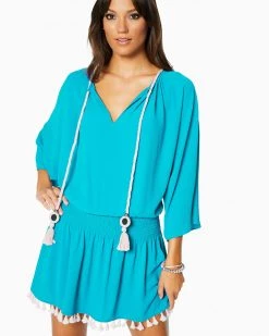 Ramy Brook Shop All Katana Coverup Mini Dress