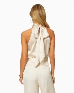 Ramy Brook Lori High Neck Tank Top