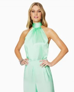 Ramy Brook Lori High Neck Tank Top