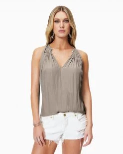 Ramy Brook Piper V-Neck Tank Top
