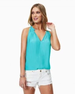 Ramy Brook Piper V-Neck Tank Top