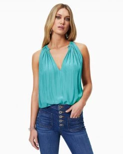 Ramy Brook Piper V-Neck Tank Top