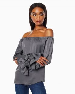 Ramy Brook Shop All Murphy Off-The-Shoulder Top