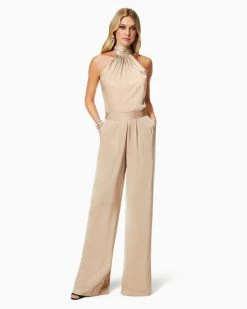 Ramy Brook Satin Iris Wide Leg Pant