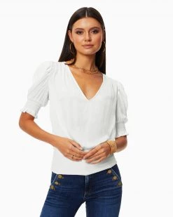 Ramy Brook Shop All Flora Puff Sleeve Top