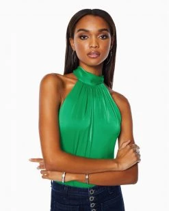 Ramy Brook Lori High Neck Tank Top