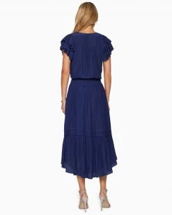 Ramy Brook Ali Short Sleeve Midi Dress Shop All