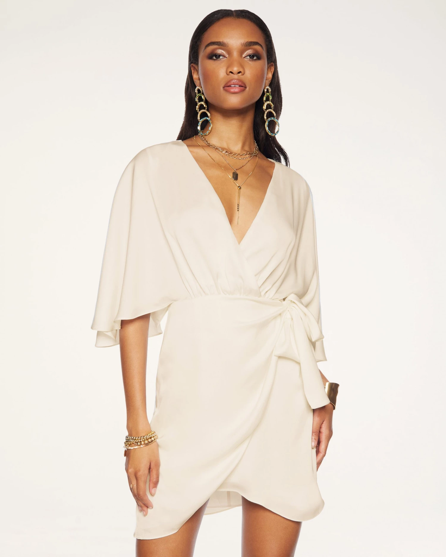 Ramy Brook Sale Alexis Wrap Mini Dress
