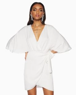 Ramy Brook Shop All Alexis Wrap Mini Dress