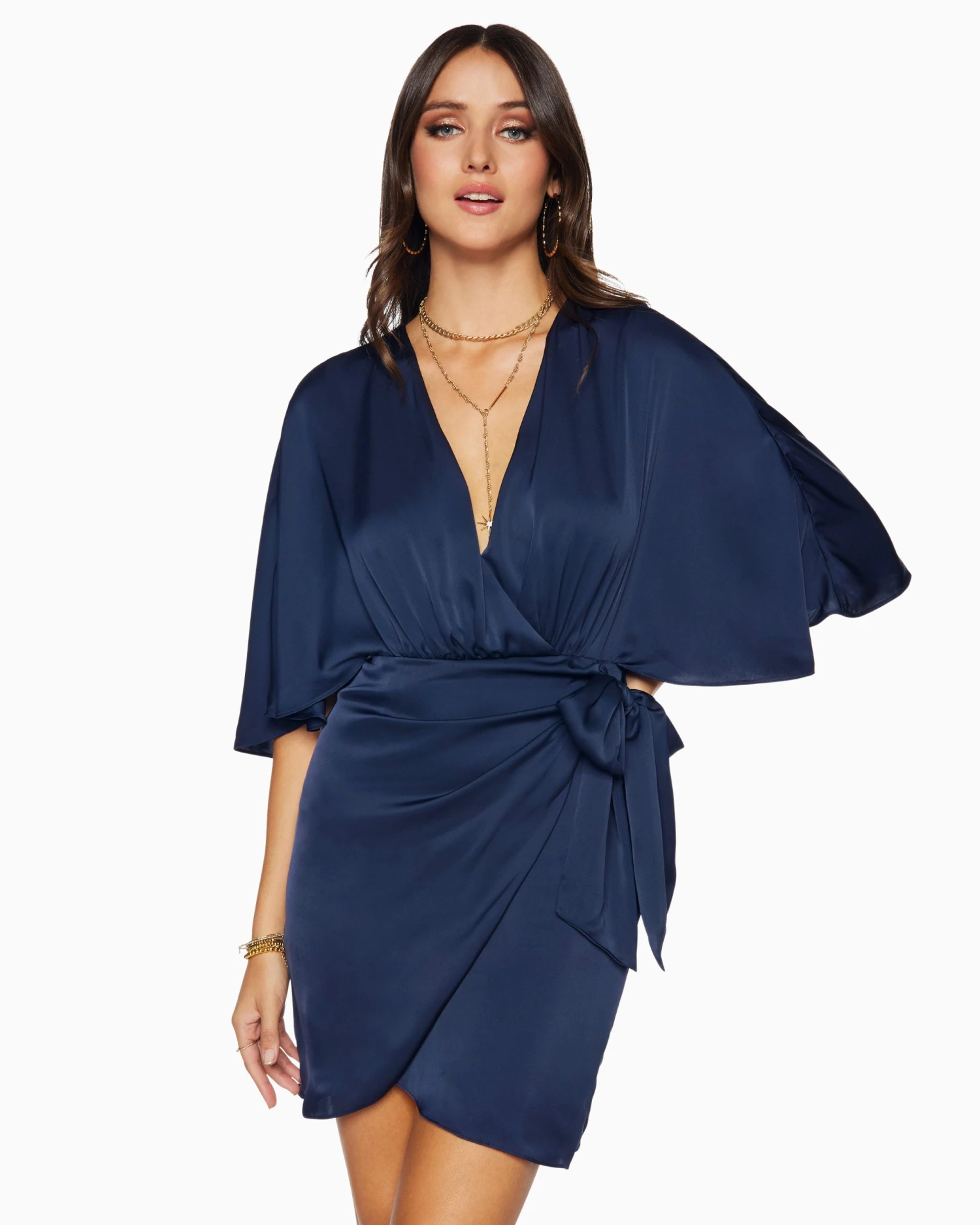 Ramy Brook Shop All Alexis Wrap Mini Dress