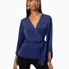 Ramy Brook Cassandra Wrap Blouse
