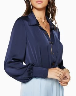 Ramy Brook Kayla Button Up Bodysuit 10 Ramy Brook Kayla Button Up Bodysuit