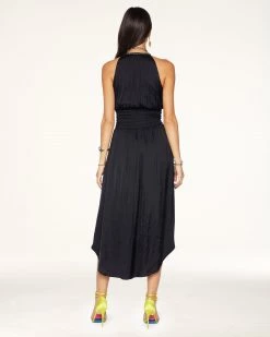 Ramy Brook Shop All Melanie Smocked Midi Dress