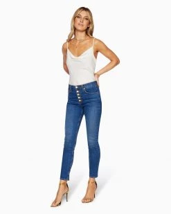 Ramy Brook Shop All Karlie High-Rise Skinny Jean