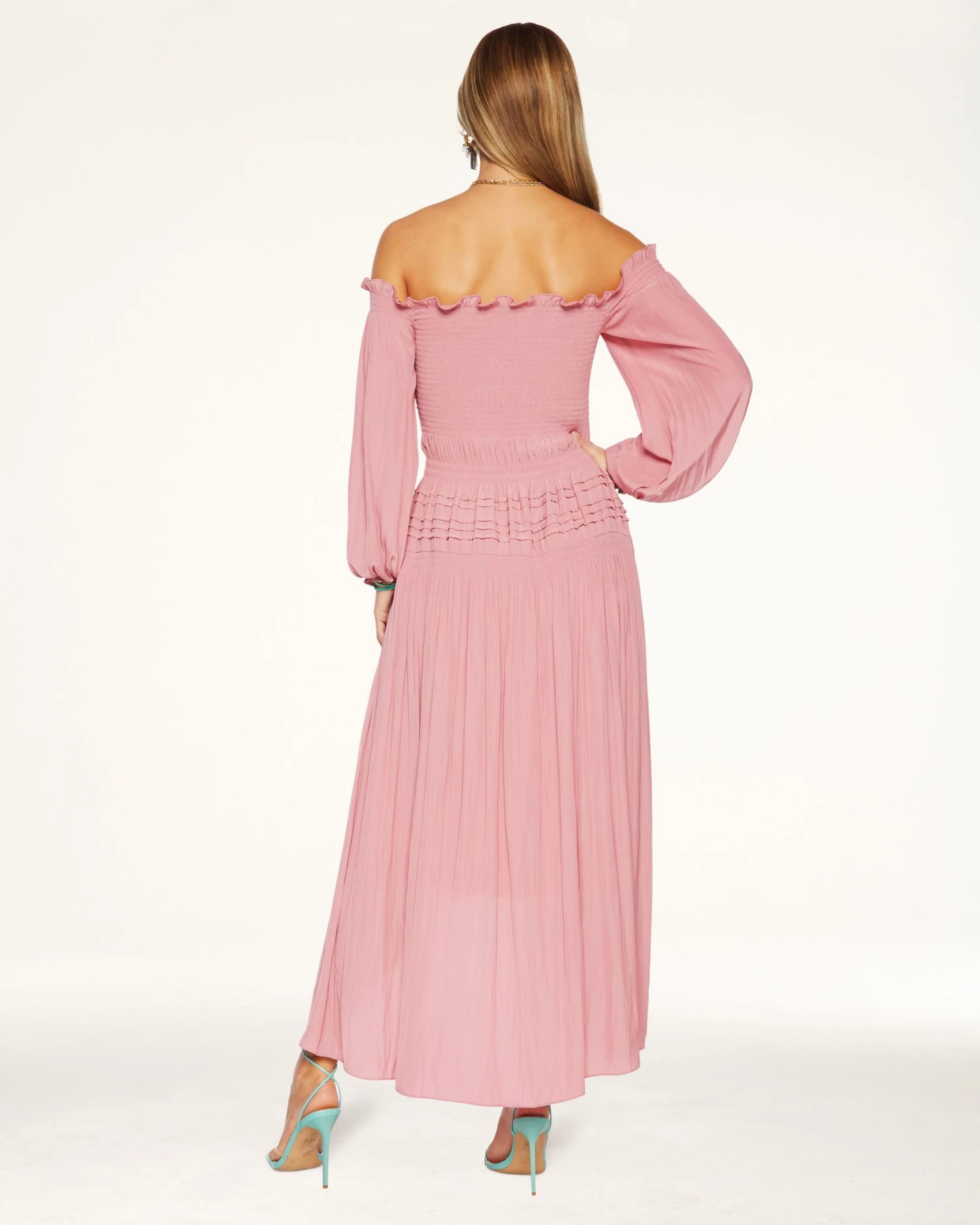 Ramy Brook Sale Anita Off-The-Shoulder Maxi Dress