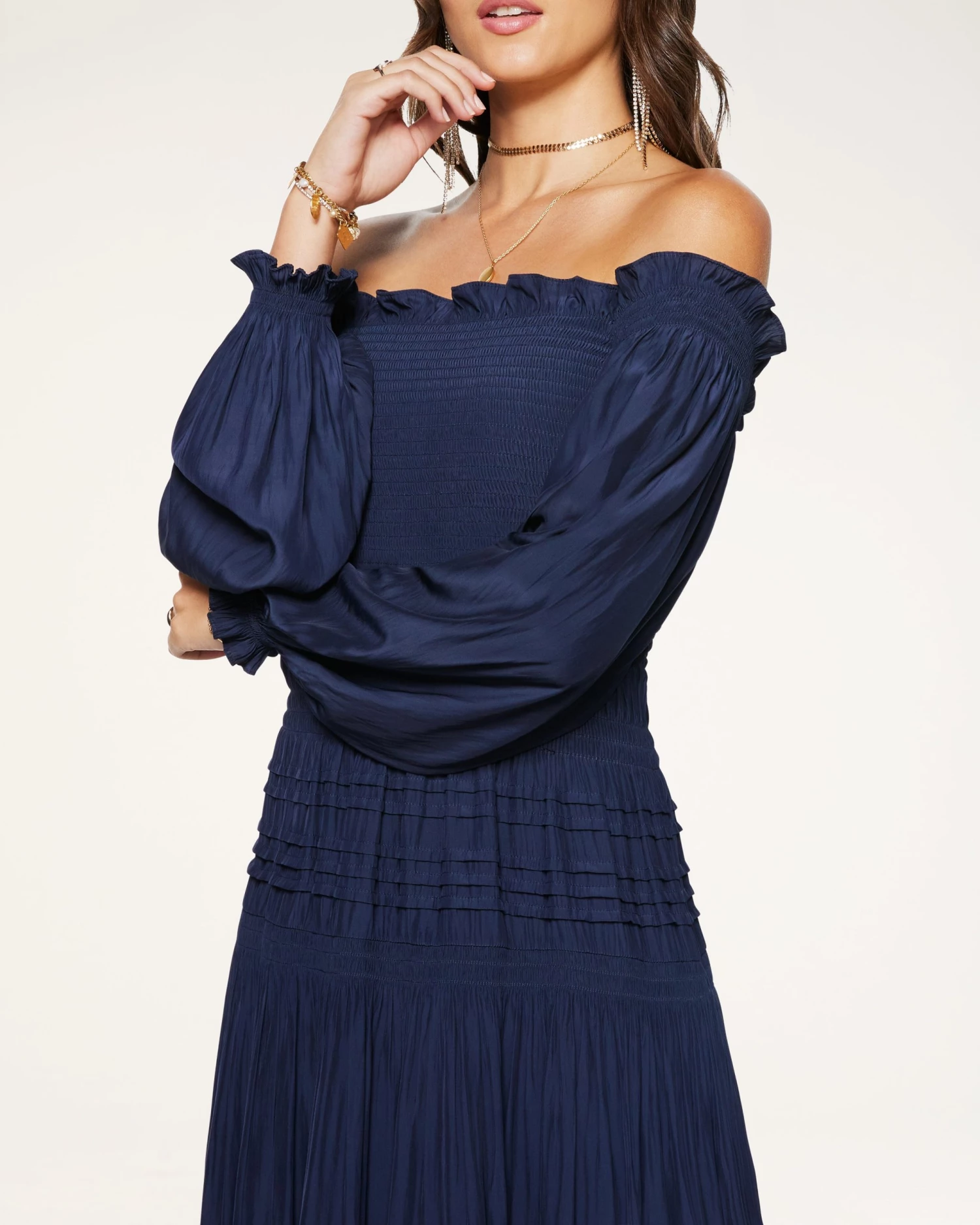 Ramy Brook Anita Off-The-Shoulder Maxi Dress Shop All