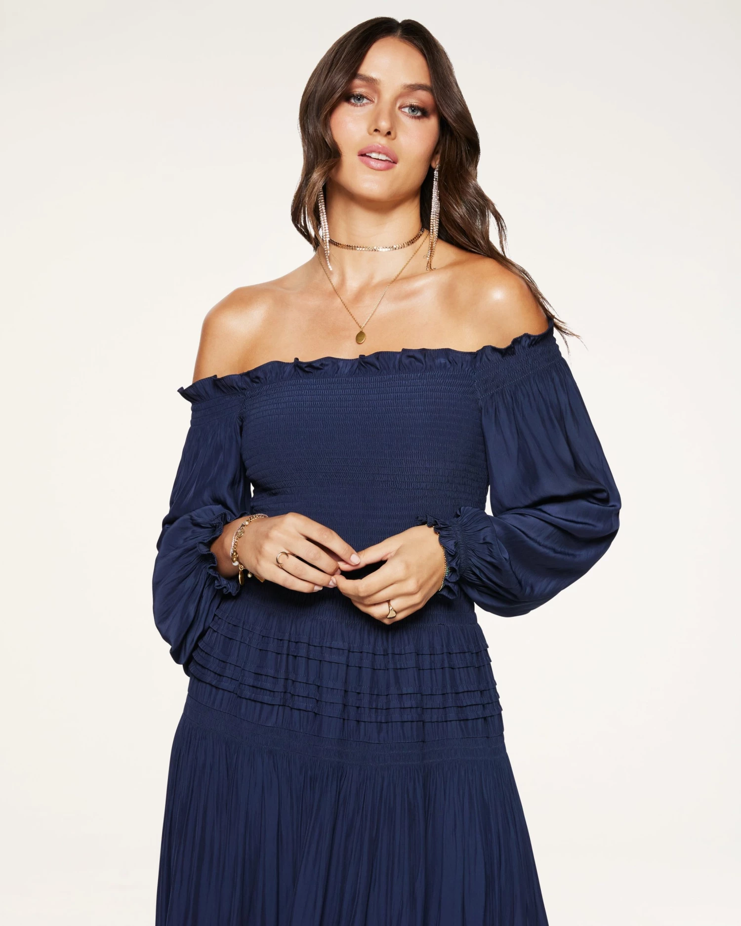 Ramy Brook Anita Off-The-Shoulder Maxi Dress Shop All