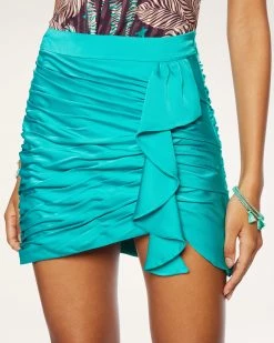 Ramy Brook Sale Toni Ruffle Mini Skirt