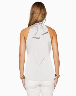 Ramy Brook Lori High Neck Tank Top