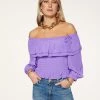 Ramy Brook Sale Frankie Off-The-Shoulder Top