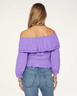 Ramy Brook Sale Frankie Off-The-Shoulder Top