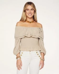 Ramy Brook Frankie Off-The-Shoulder Top