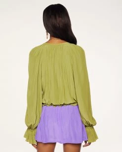 Ramy Brook Brielle Puff Sleeve Blouse