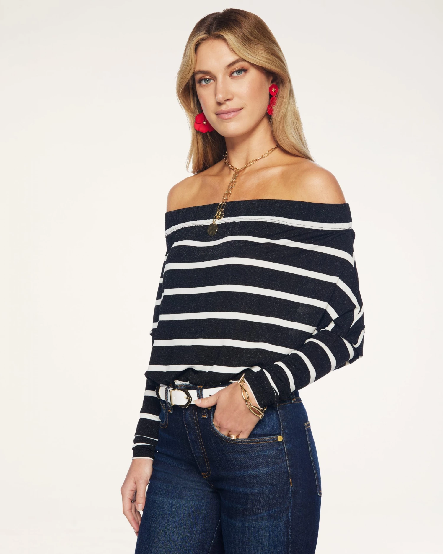 Ramy Brook Desiree Off-The-Shoulder Bodysuit 3 Ramy Brook Desiree Off-The-Shoulder Bodysuit