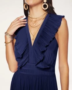 Ramy Brook Girls Trip Essentials Camden Ruffle Maxi Dress