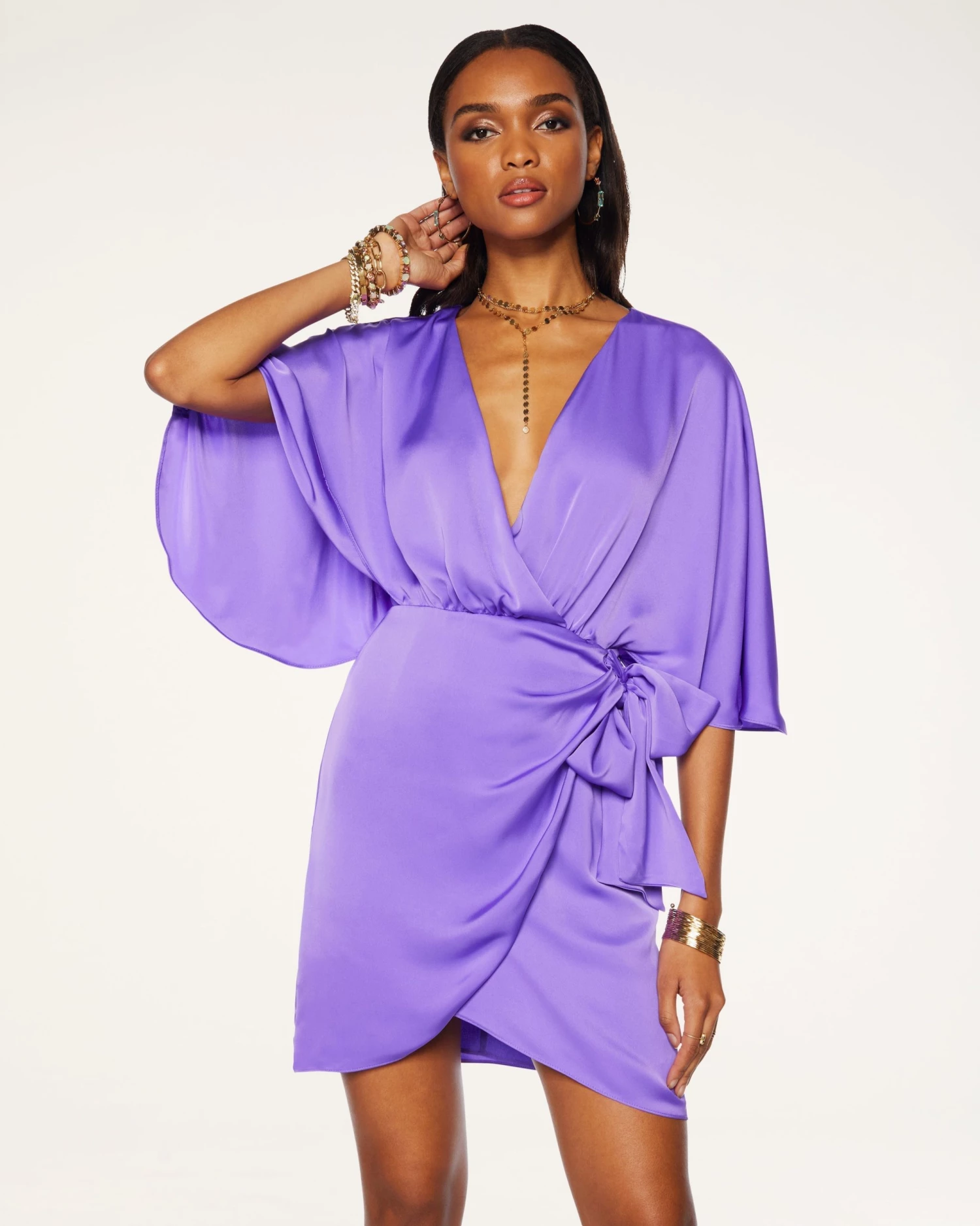 Ramy Brook Sale Alexis Wrap Mini Dress